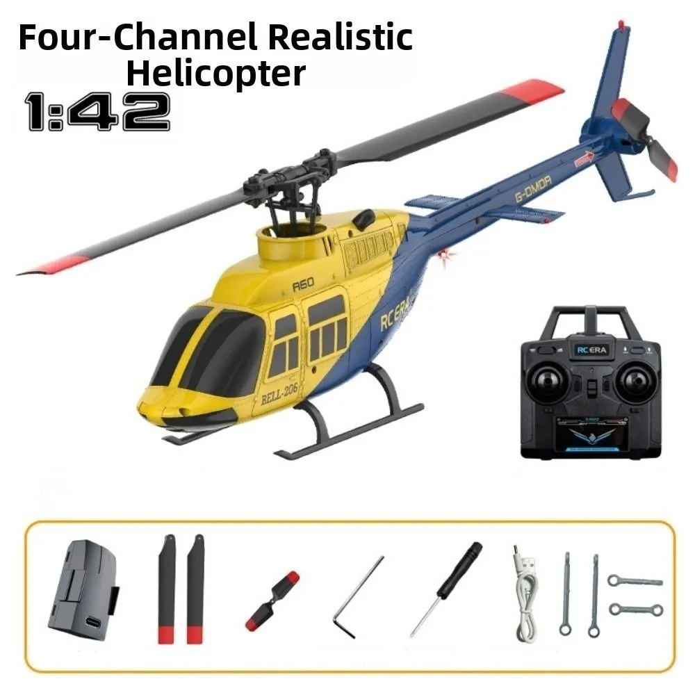 2.4G 6-Aixs A60 RC Helicopter Complete List 4CH Altitude Hold Optical Flow Plastic Remote Control Helicopter Aircraft