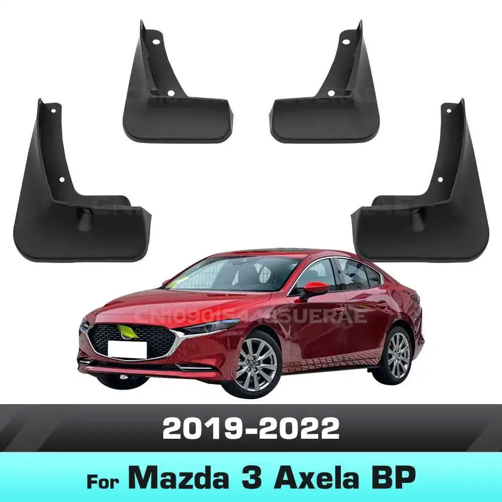 

For Mazda 3 (BP) Axela Sedan 2019 2020 2021 2022 Fender Mudguard Mud Flaps Guard Splash Flap Mudguards Car Accessories