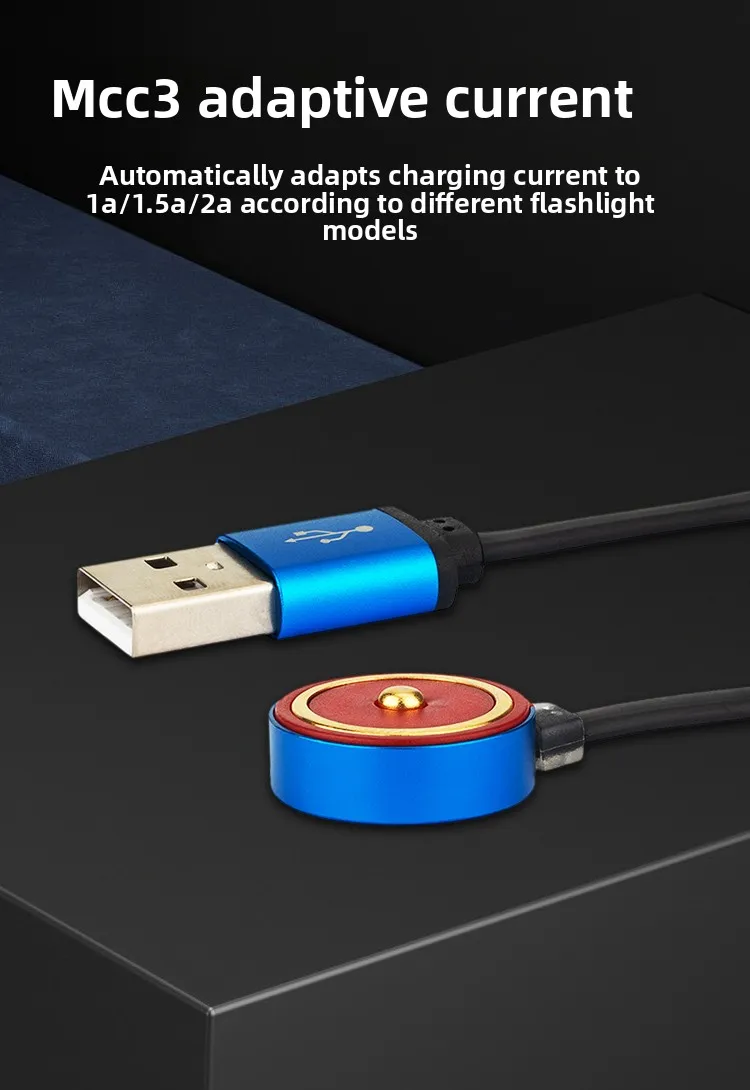 MCC 1A/MCC3/MCC S USB magnetic charging cable