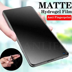 Película de hidrogel mate 21D para Xiaomi Mi 11 10T Note 10 Lite Poco M3 X3 Redmi Note 9s 8 8T 9 K40 Pro 5G Protector de pantalla completo de TPU