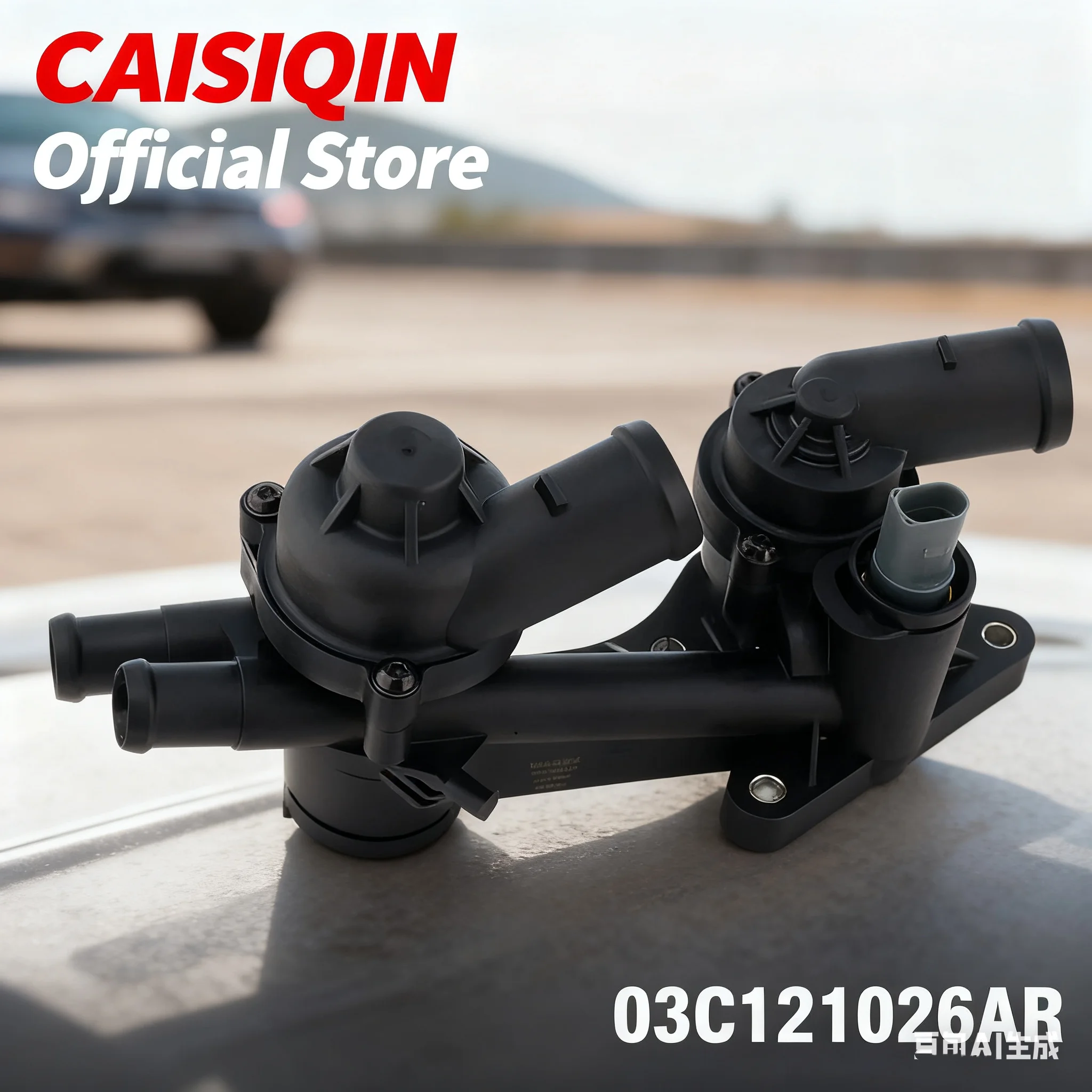 

03C121111AM 03C121111AK 03C121026AR Engine Coolant Thermostat For AUDI A1 A3 VW EOS Golf Jetta Passat SciroccoTiguan1.4/1.6 1.4T