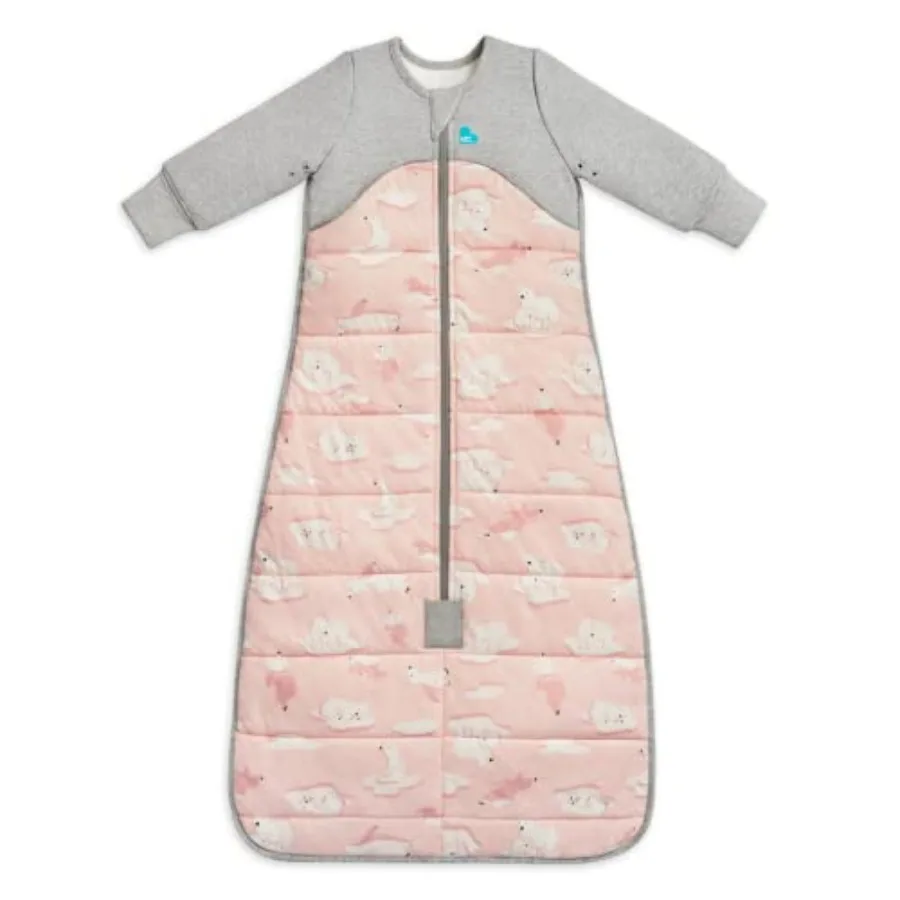

Love to Dream Extra Warm Baby Sleep Bag Super Soft Temp Regulating Sleeping Sack 3.5TOG Warm Wearable Blanket 6-18 M Pink