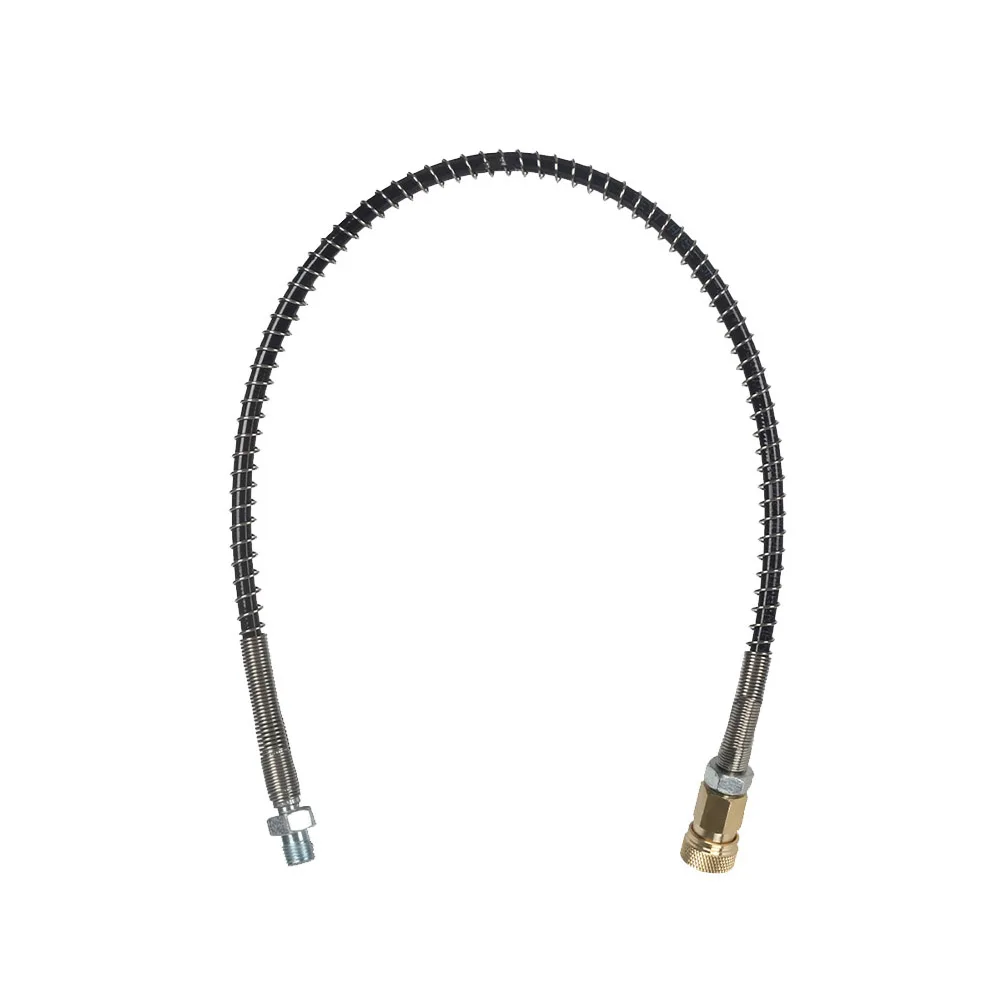 1Pc エアホース高圧ホース 50 センチメートル 1.64ft M10 × 1 63mpa 空気出口パイプコネクタ空気圧縮機エアポンプアクセサリー