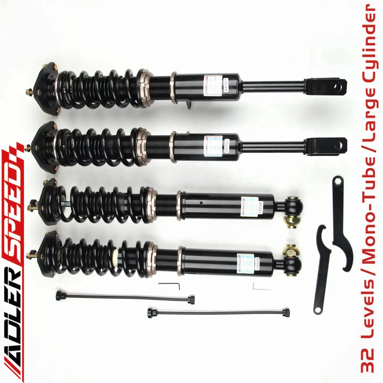 

ADLERSPEED 32 Level Coilovers Suspension For BMW 5 Series 530i 540i G30 RWD (2018+)