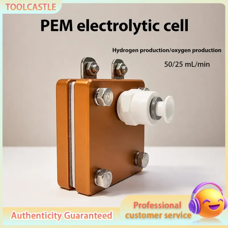PEM Electrolytic Cell Small Flow 50-120mL Pure Hydrogen Generator High Purity H2 Production System Lab Equipment