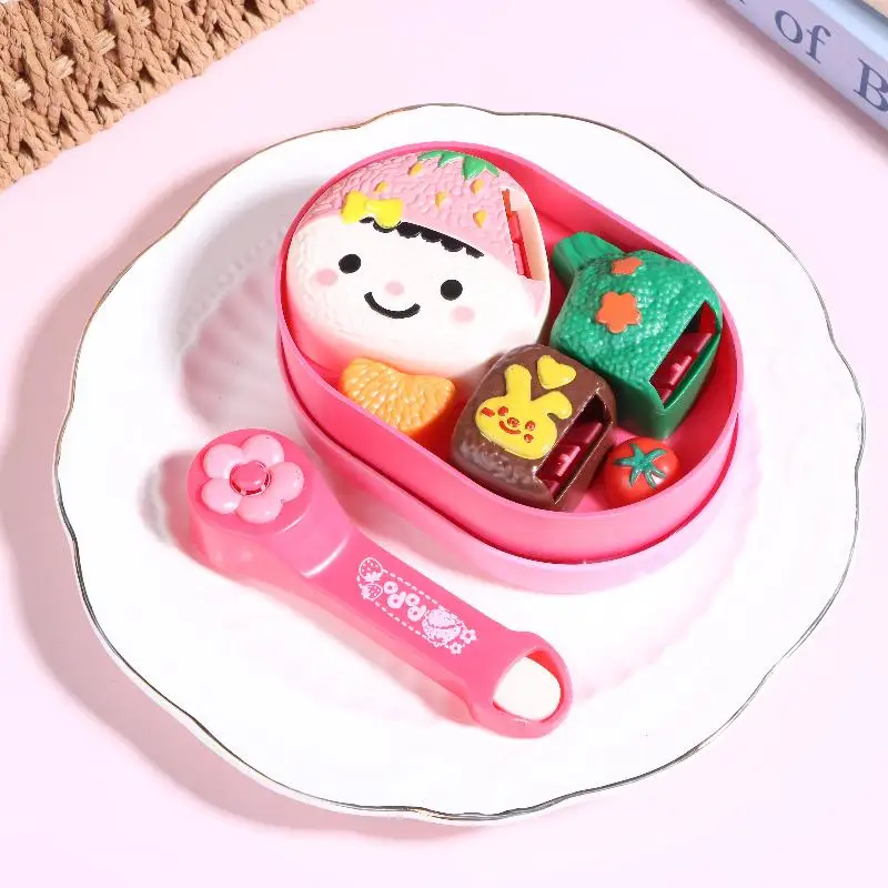 

[JN] Kawaii Bento Jelly Pudding Food Toy Kit Simulation Food Feeding Dollhouse Mini Kitchen Pretend Play For Kids Children
