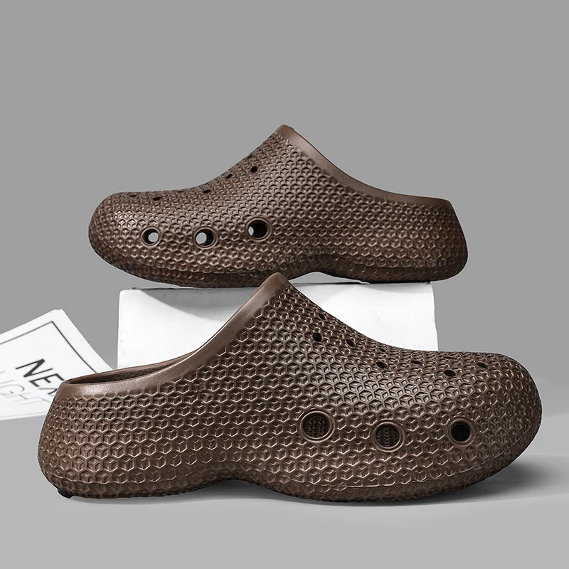 Summer New Men's Slippers EVA Soft Slides Indoor Outdoor Sandals Beach Men Casual Shoes Garden Shoes Male Couple House Slippers view 6