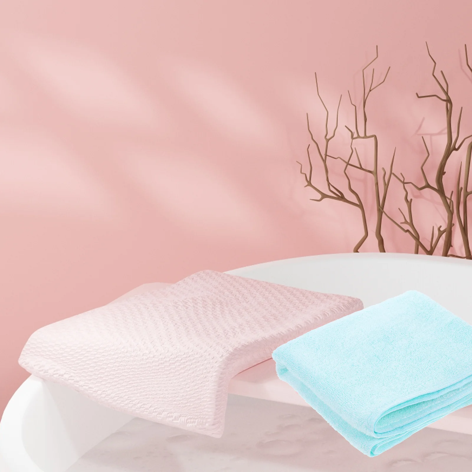 

2pcs Thickened Cotton Towels Extra Large Soft Absorbent Bath Towel For Spa Shower Hotel Holiday Gift Oversized Facial Towels