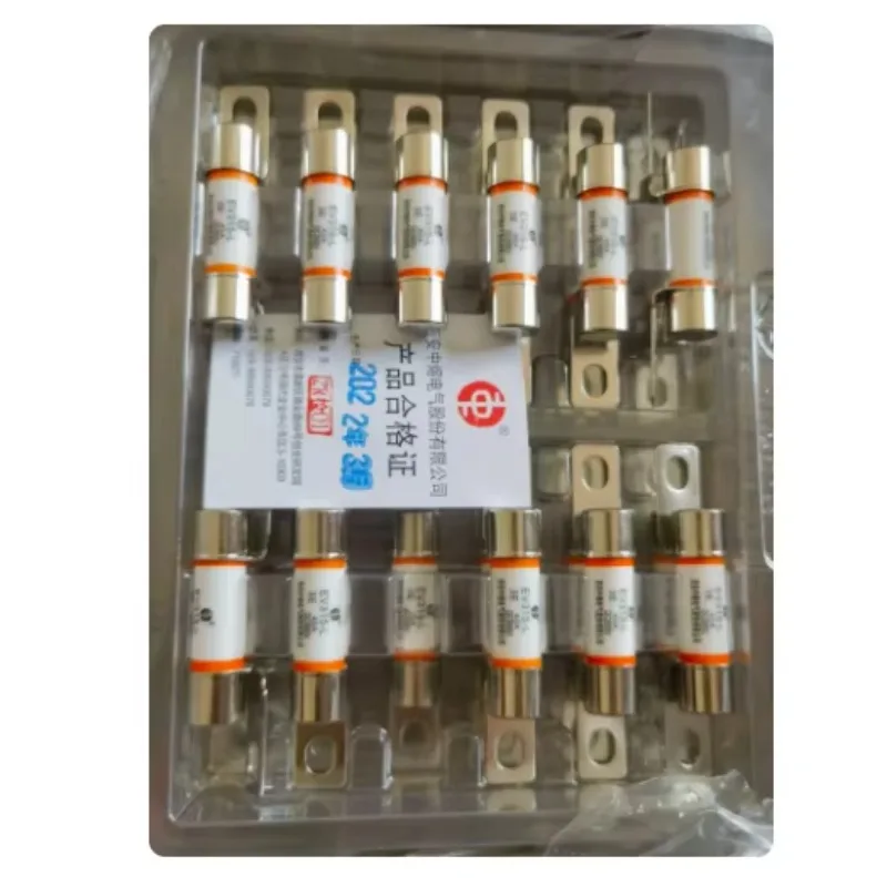 5pcs Mid Melting Fuse EV315-L 3E 500V40A New Energy Vehicle Fuse Tube Total Length 6.5cm