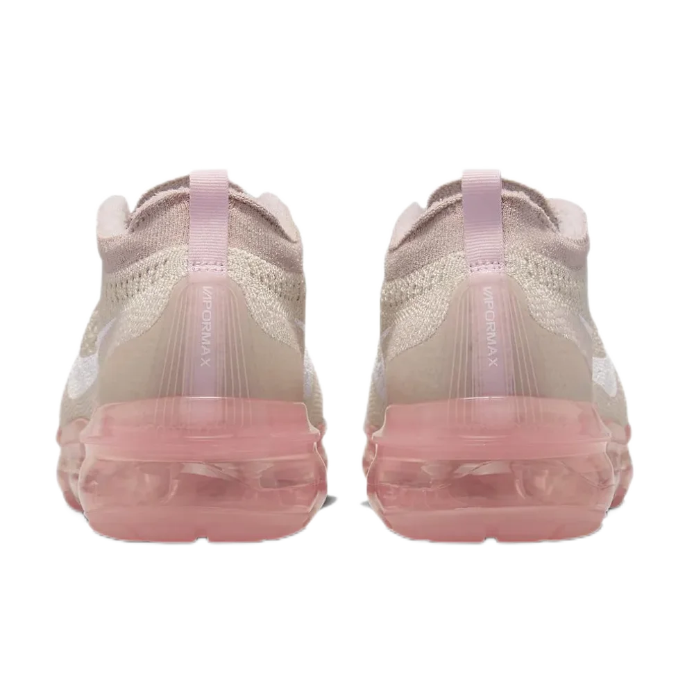 Nike VaporMax 2023 مريح ممتص للصدمات منخفض أعلى أحذية الجري غير الرسمية للرجال والنساء أحذية رياضية باللون الوردي والبني