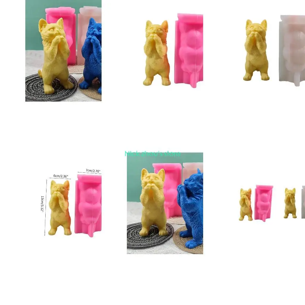 

E15E 3D Silicone Mold for Candle Making Resin Mold