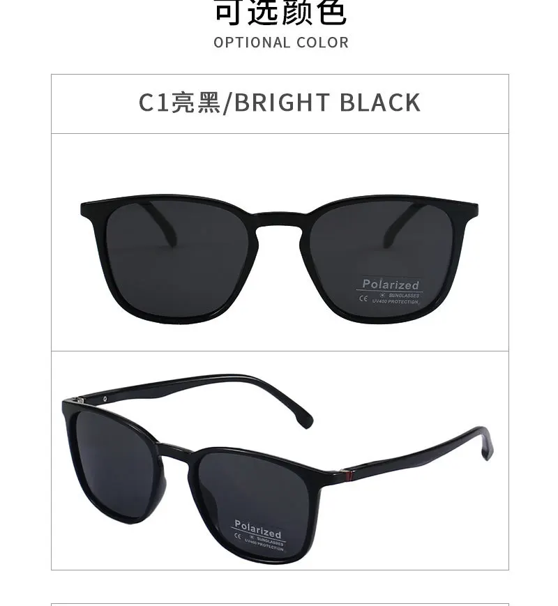 Neue Mode Luxus Designer Marke Polarisierte Sonnenbrille Männer Vintage Gläser Frauen Fahren Angeln Reiten Gafas De Sol Mujer 6114 – Detail 9