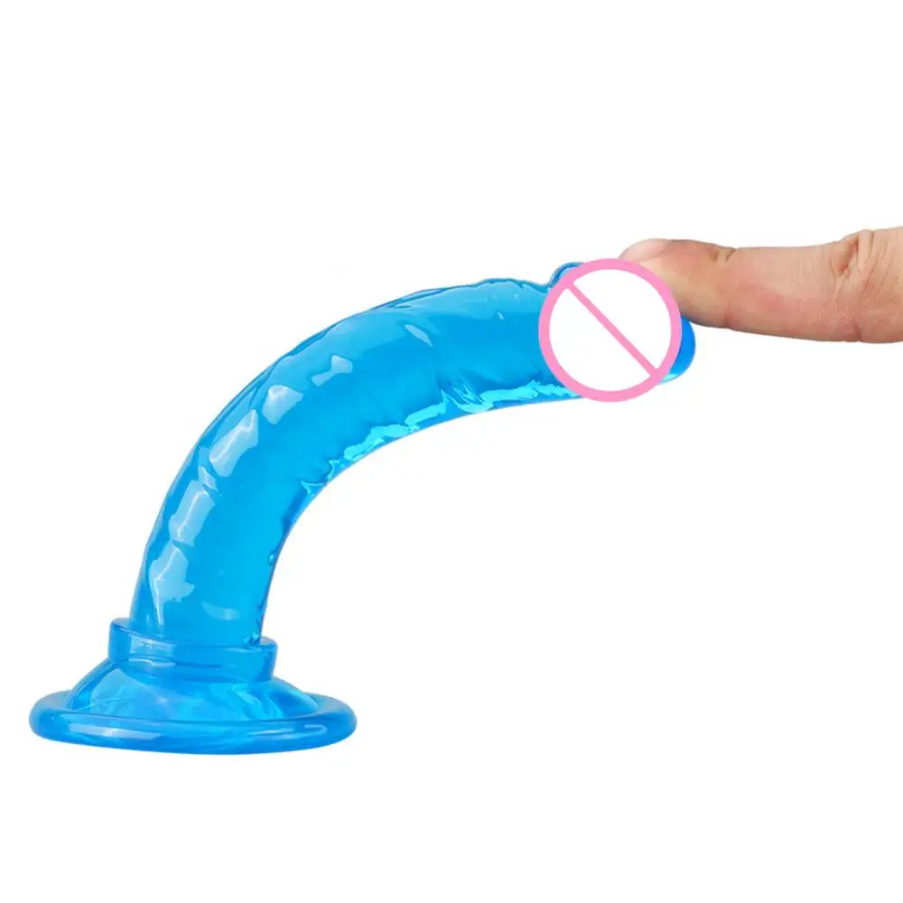 Unisex Suction Cup Penis Dildo Vagina Massage Anal Stimulation Masturbation Toy