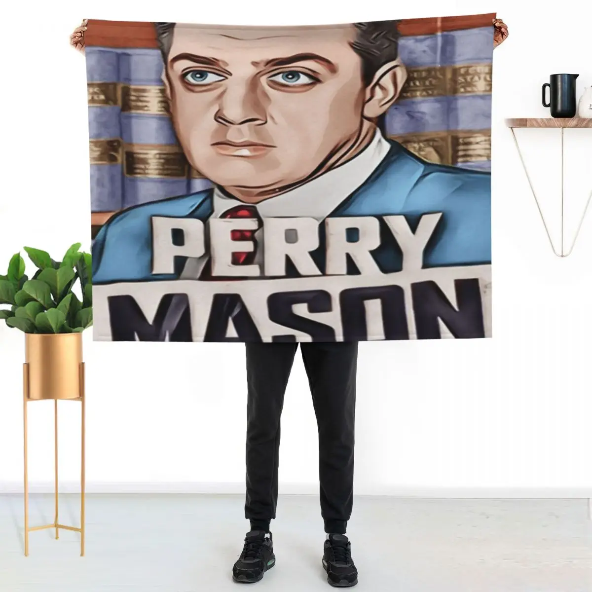 Perry Throw Blanket Luxury Throw Weighted Nap For Baby Cute Plaid Sleeping Bag Blankets