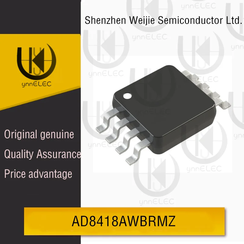 

Original AD8418AWBRMZ Current Sense Amplifier | 60V Input | 100kHz BW | MSOP-8