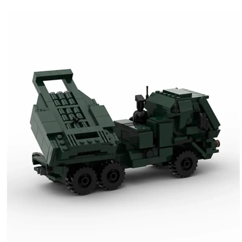 MOC-77675 Army Series - M142 Military Missile Car Truck Toy Building Block Model 543PCS Truck Model Birthday Gift Christmas Gift