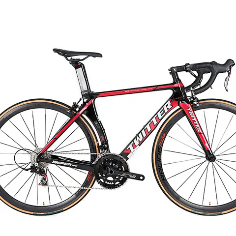 Factory Direct Sale Twitter Sniper Bicycle 700C Carbon Bike Inner Cable Design Aero Racing Road Bike With C Brake for Sale