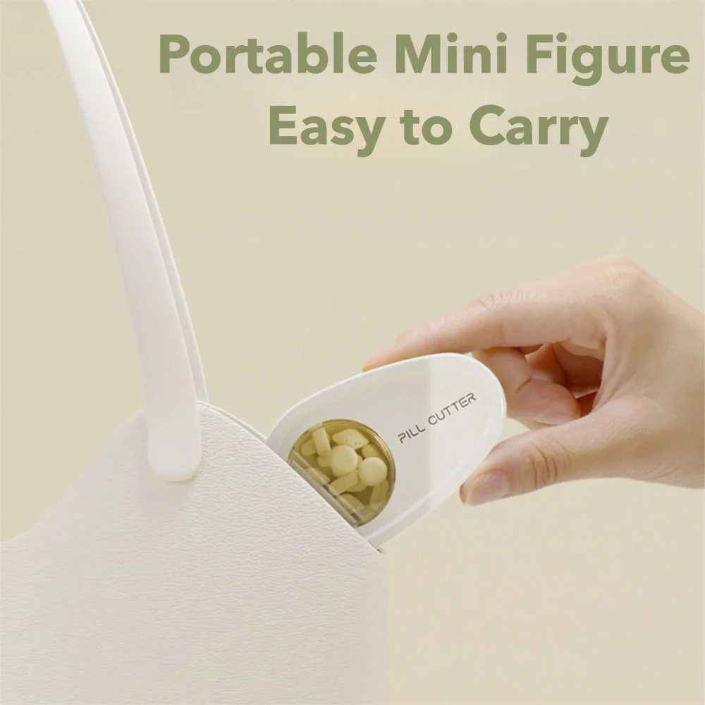 الإبداعية الطب حبوب منع الحمل الفاصل 2 في 1 المحمولة صندوق دواء صغير مختومة الأفوكادو شكل حبوب منع الحمل الحاويات المنظم فصل المخدرات