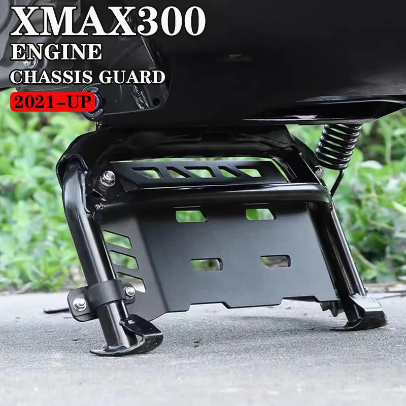 NEW For Yamaha X-MAX XMAX 300 2021- 2022 Motorcycle Engine Body Bellypan Chassis Protector Guard Plate Shield Protection Board