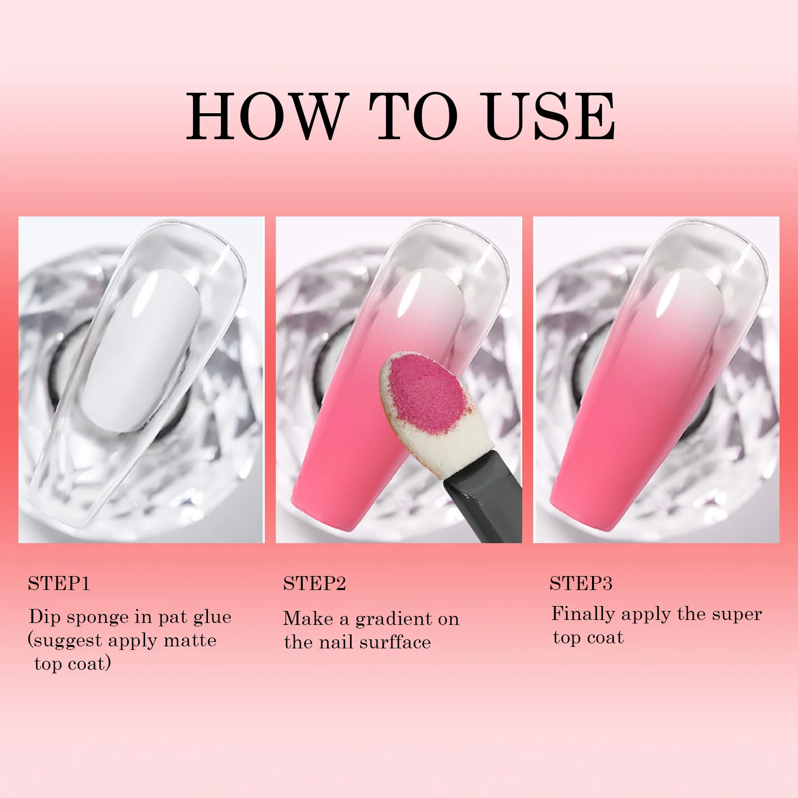 9 가지 색상/박스 솔리드 매직 미러 파우더 팔레트 네일 점진적 안료 세트 크롬 파우더 매니큐어 아트 액세서리 아이 섀도우 파우더