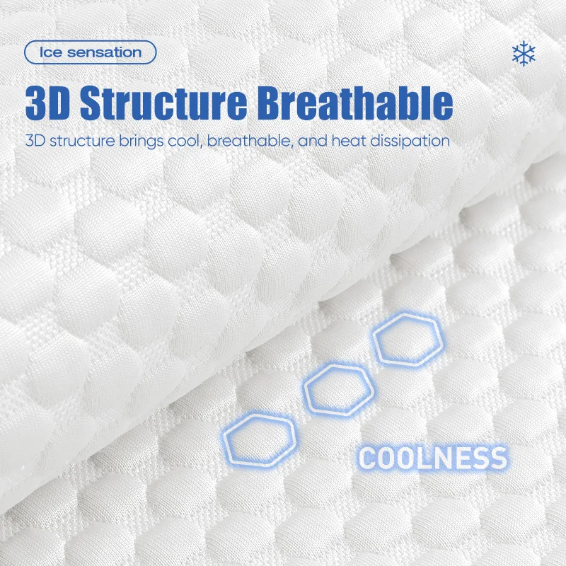 Cojín de asiento de coche Universal de seda de hielo, funda de asiento transpirable, absorción del sudor, conjunto trasero dividido individual
