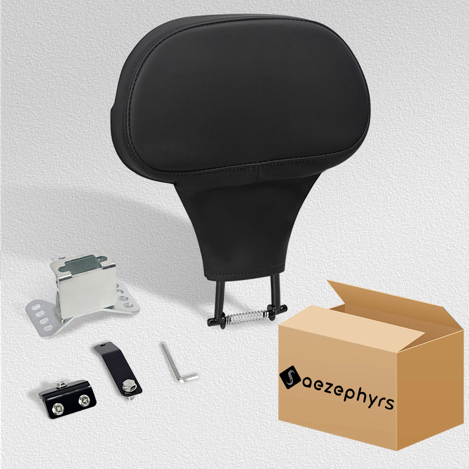 Motorfietsbestuurder rugsteun kussen montage kit verstelbaar afneembaar  voor Harley Touring CVO Electra Glide Street Glide FLHX Road King FLHR Road Glide FLTRX Ultra Limited FLHTK 2009-2025