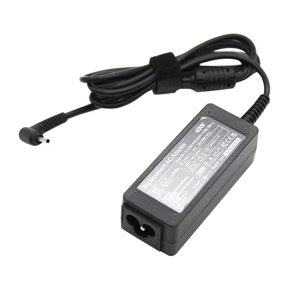 19V 2.1A 40W 2.5*0.7mm Laptop Charger Adapter For ASUS Eee 1001PX B D 1005HA B E 1001PQD 1015PX 1008 HA X101CH 1201 1025 1215B