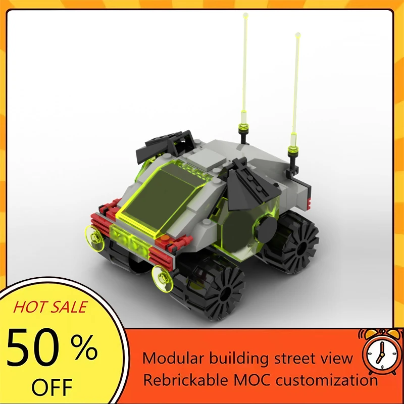 

Набор из 142 деталей: Популярная модель из фильма «Звездные войны», конструктор MOC, тяжелый модульный скаутский дрон, технологичный подарок, праздничный набор для сборки, детский игрушечный комплект