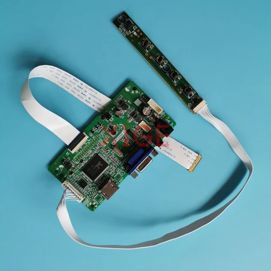 

Screen Drive Controller Board Fit LP133WF4 LP133WF2 LP133WF1 LP133WF7 1920x1080 1920*1080 Laptop Monitor HDMI+VGA EDP 30 Pin Kit