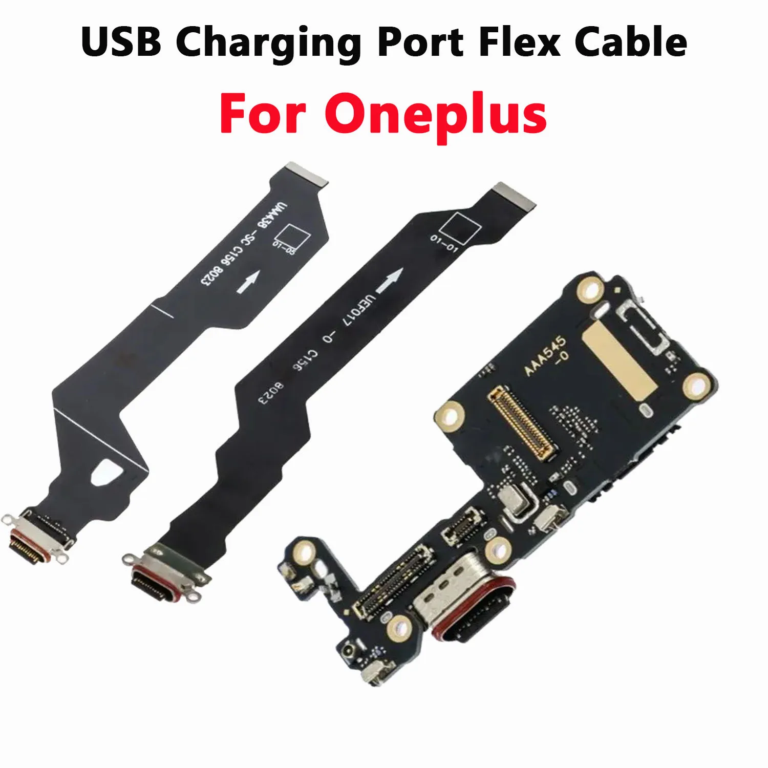 

1 шт. гибкий кабель для зарядки для Oneplus 6 7 8 9 10 11 12 13 9R Nord 2 3 порт зарядного устройства USB-разъем док-станции гибкий кабель детали