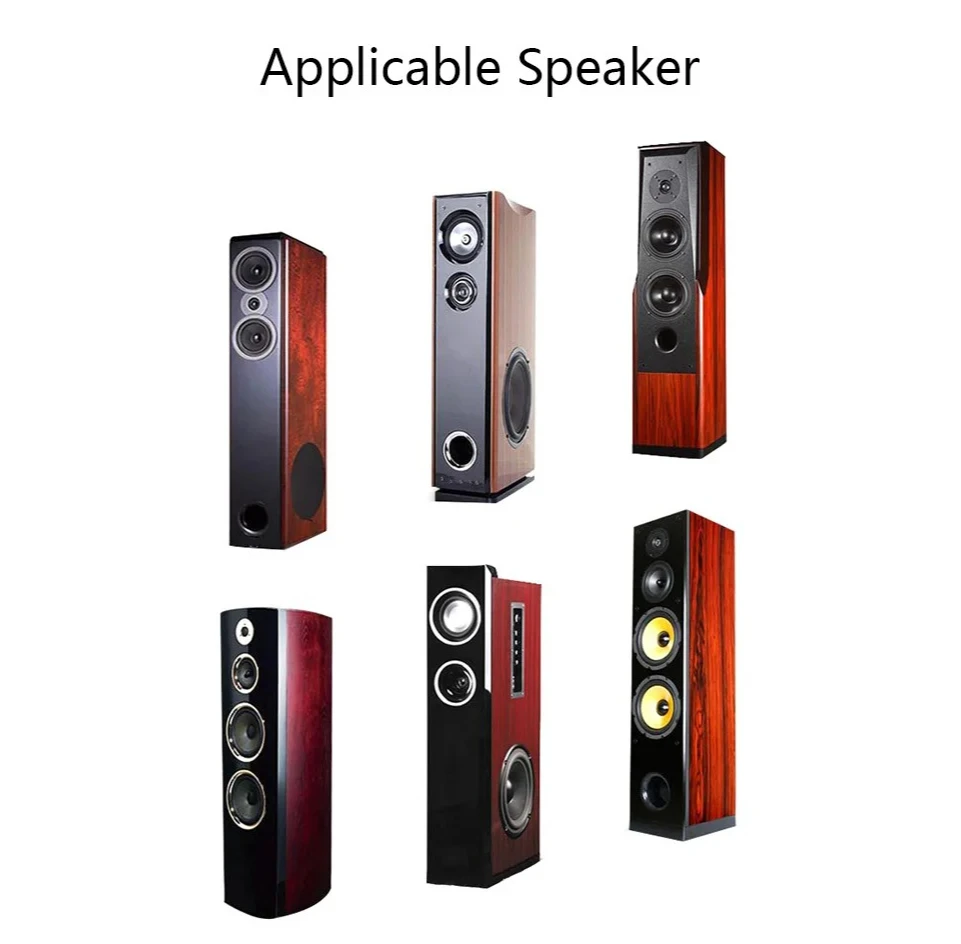 10 قطع 8 بوصة ثلاثة مقسم صوت عالي الدقة 3 قنوات، تردد عالي + تردد متوسط + مرشح مكبر صوت مقسم منخفض التردد