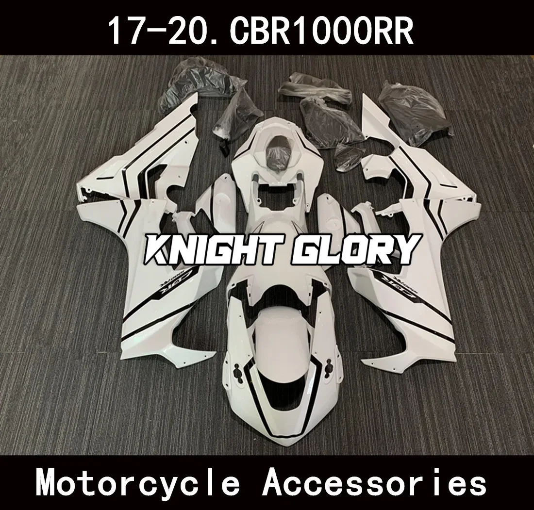 

Full set of motorcycle injection molded body coverings. Suitable for CBR1000RR models from 2017and 2020. Body coverings.
