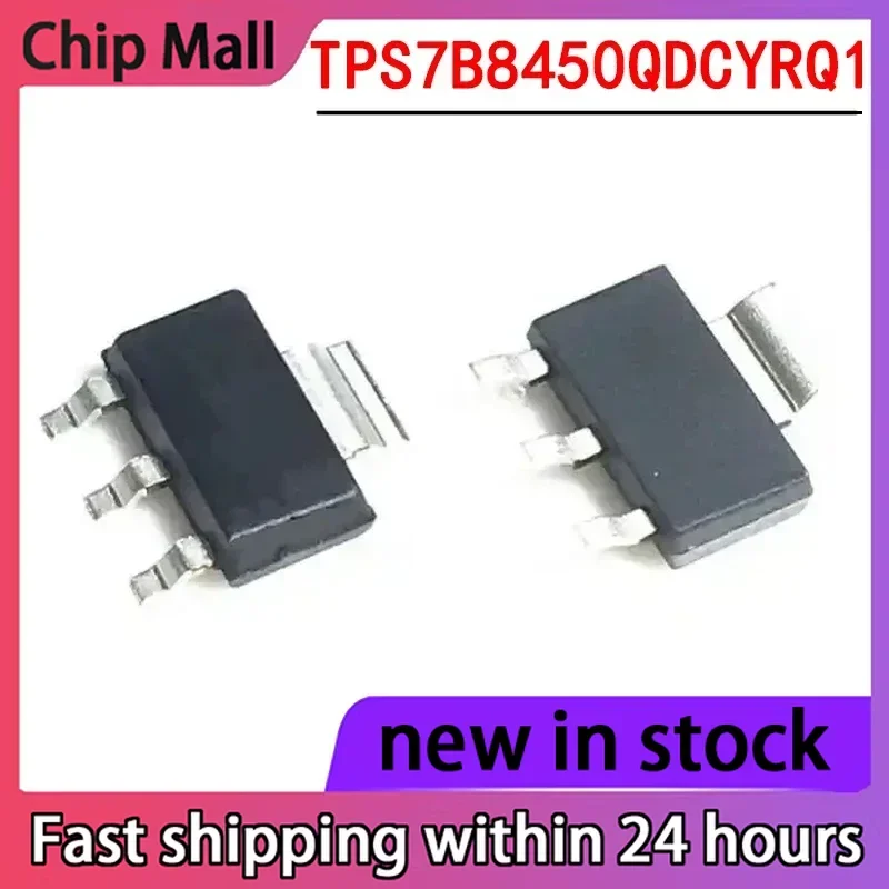 1PCS New TPS7B8450QDCYRQ1 Packaged SOT223 Linear Voltage Regulator (LDO) in Stock