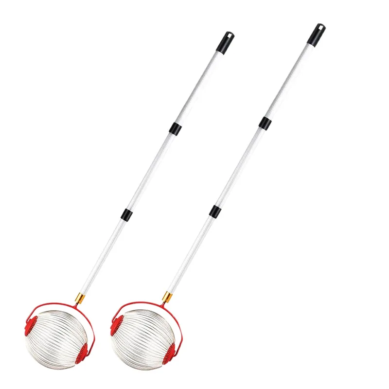 

2025Hot Sale Durable Long Handle Steel Garden Tools Garden Rolling Fruit Collector Nut Picker Gatherer