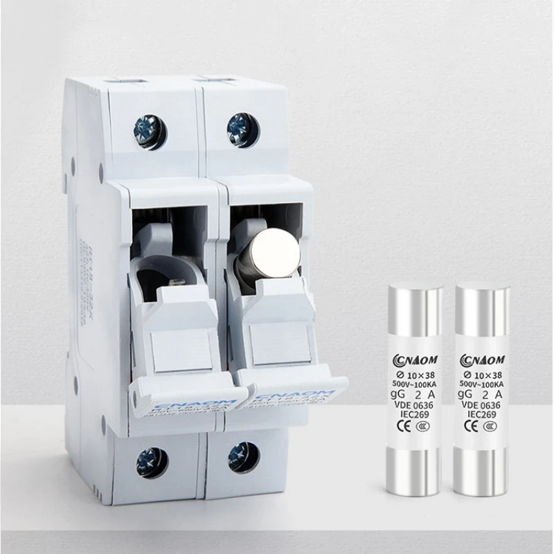 NEW RT18-32X RT18-63X 1P/2P/3P/4P Fuse Link Holder Base w LED Indicator DIN Rail Mount Without Fuse 380V 32A 63A