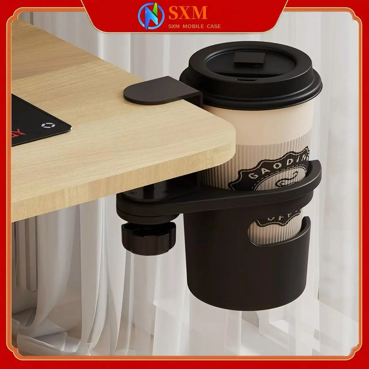 

Tabletop cups, cup holders, shelves, non-punching, coffee, milk tea, cola, anti-tipping, fixed cup holders, storage