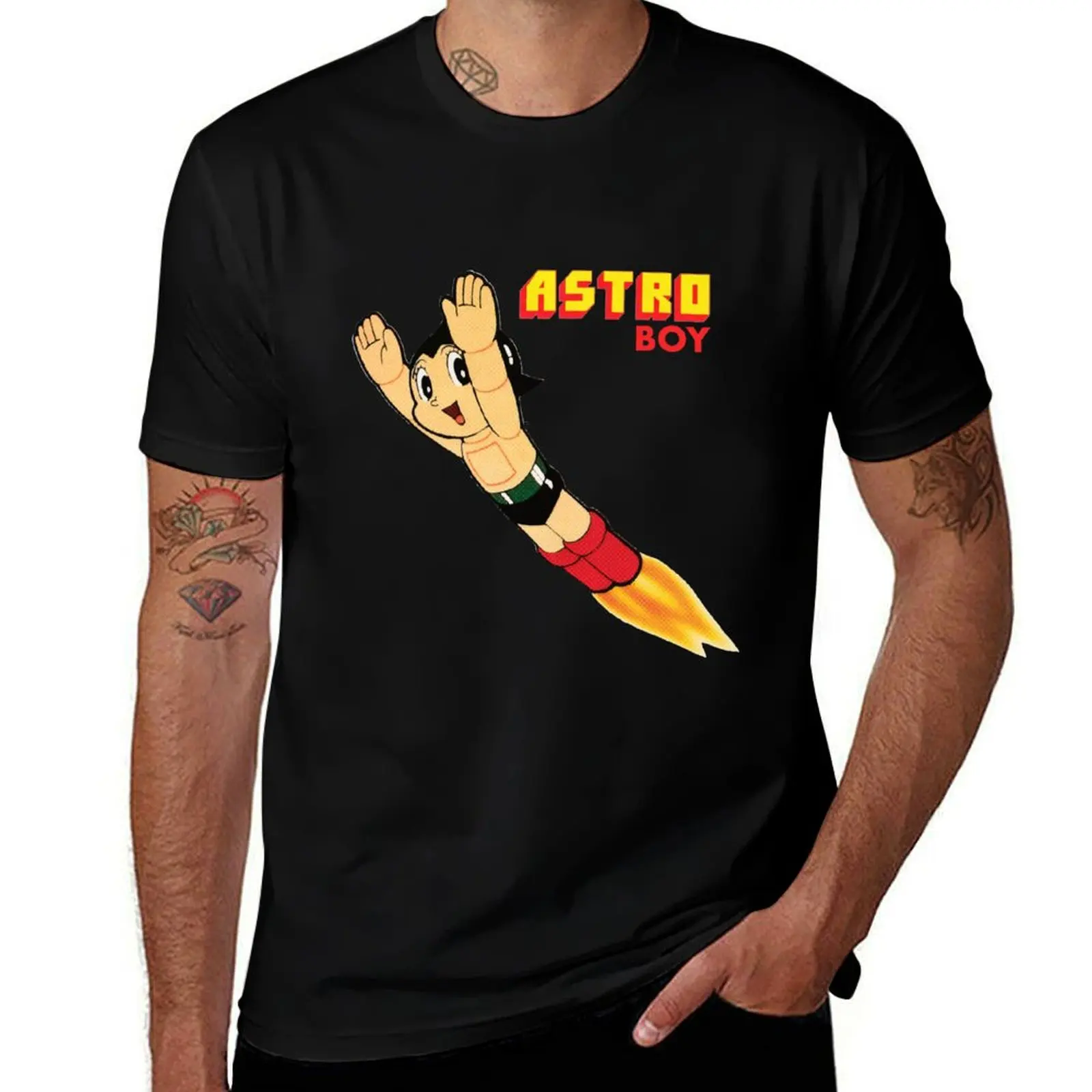 Astro Boy T-Shirt Thanksgiving Casual Tee T-Shirt