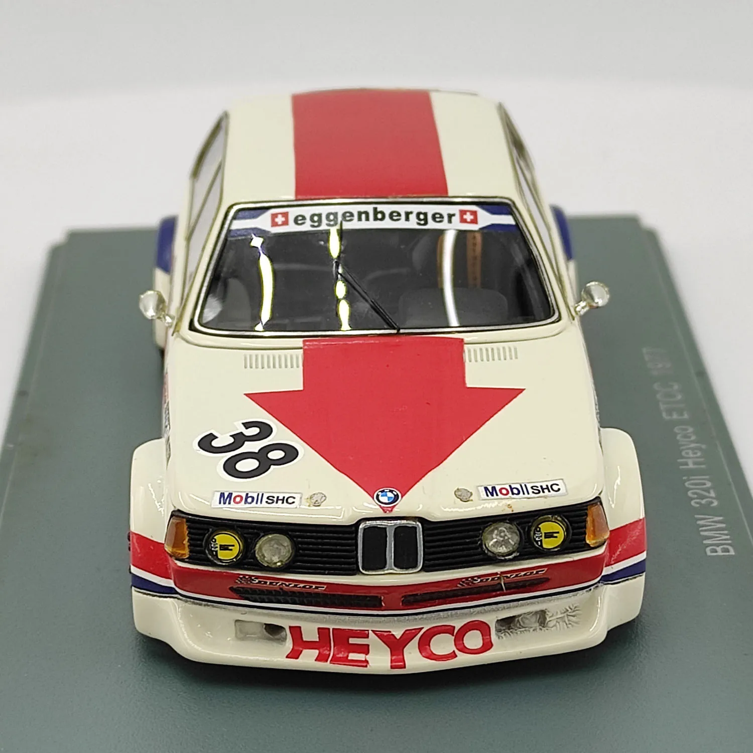 

NEO масштаб 1:43 BMW 320i Heyco ETCC 1977 г. # 38, модель автомобиля из смолы