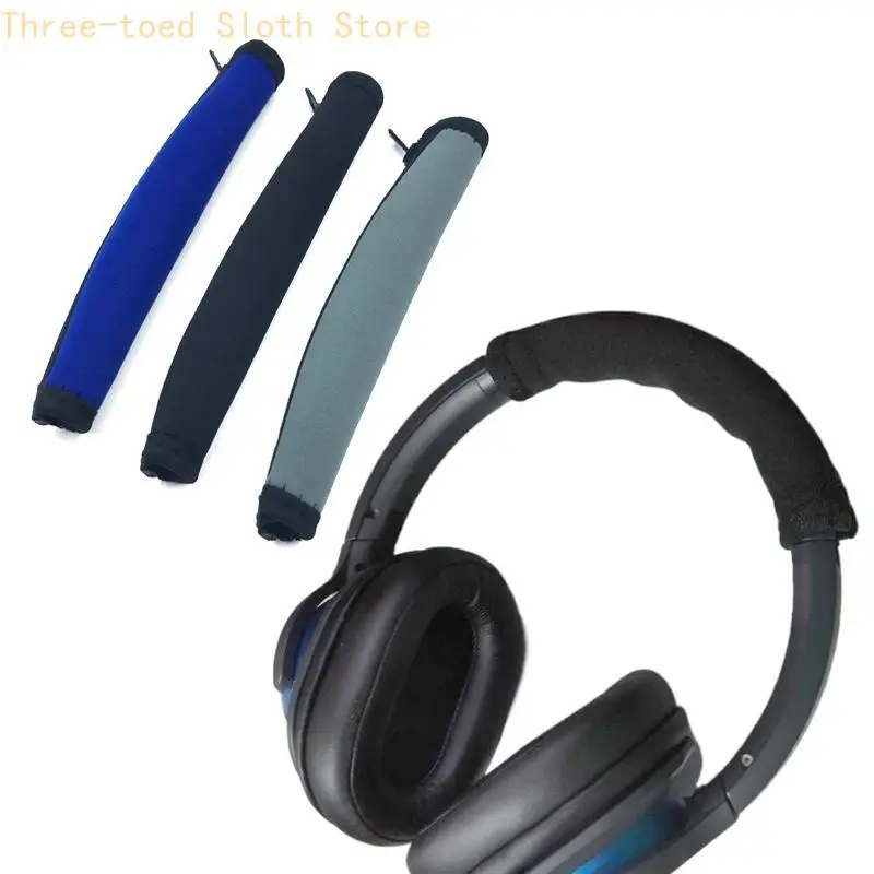 Ersatz-Kopfbandpolster für SR30BT WS660BT, schwarz, für Kopfbalkenpolsterabdeckung, Kopfbandschutz E74A – Detail 7