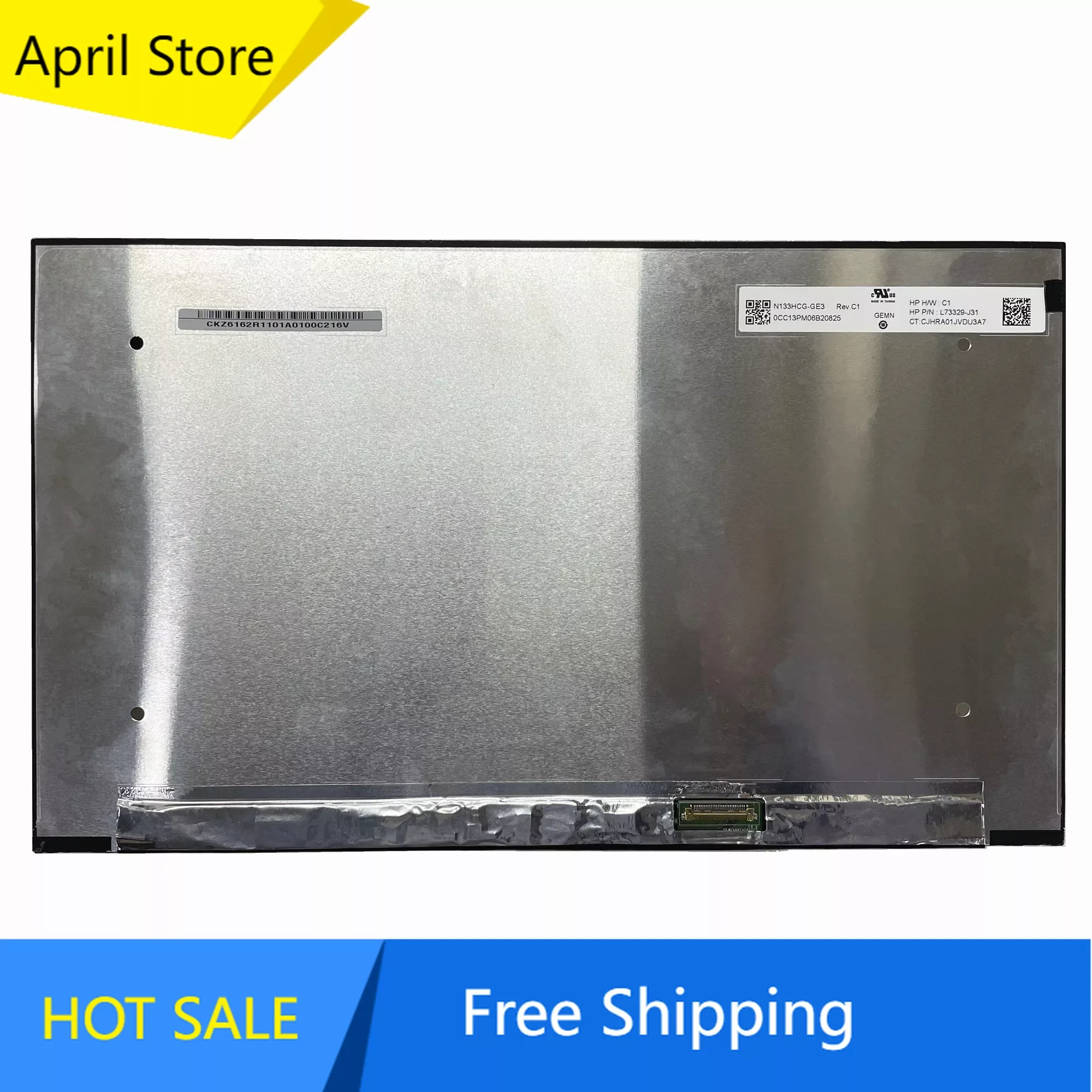 

N133HCG-GE3 N133HCG GE3 13.3 inch Laptop LCD Screen Display Panel 1920×1080 EDP 30 Pins