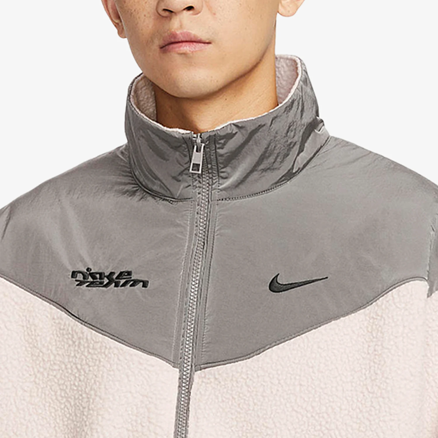 Nike genuine Winter Men's Polar Fleece Casual Warm Jacket FB7600-029 - view 2