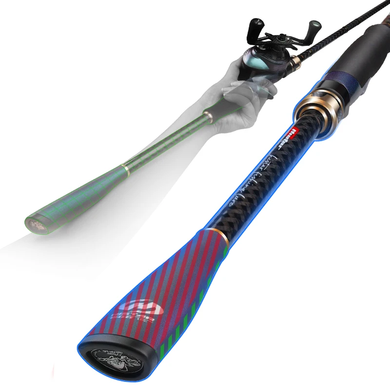 Imagem -04 - Histar-high Carbon Waves Fishing Rod Spinning Rock e Bass Fishing Rod Seções Fundição Longa mf Ação S2703ml S3003m 27 m a 3m