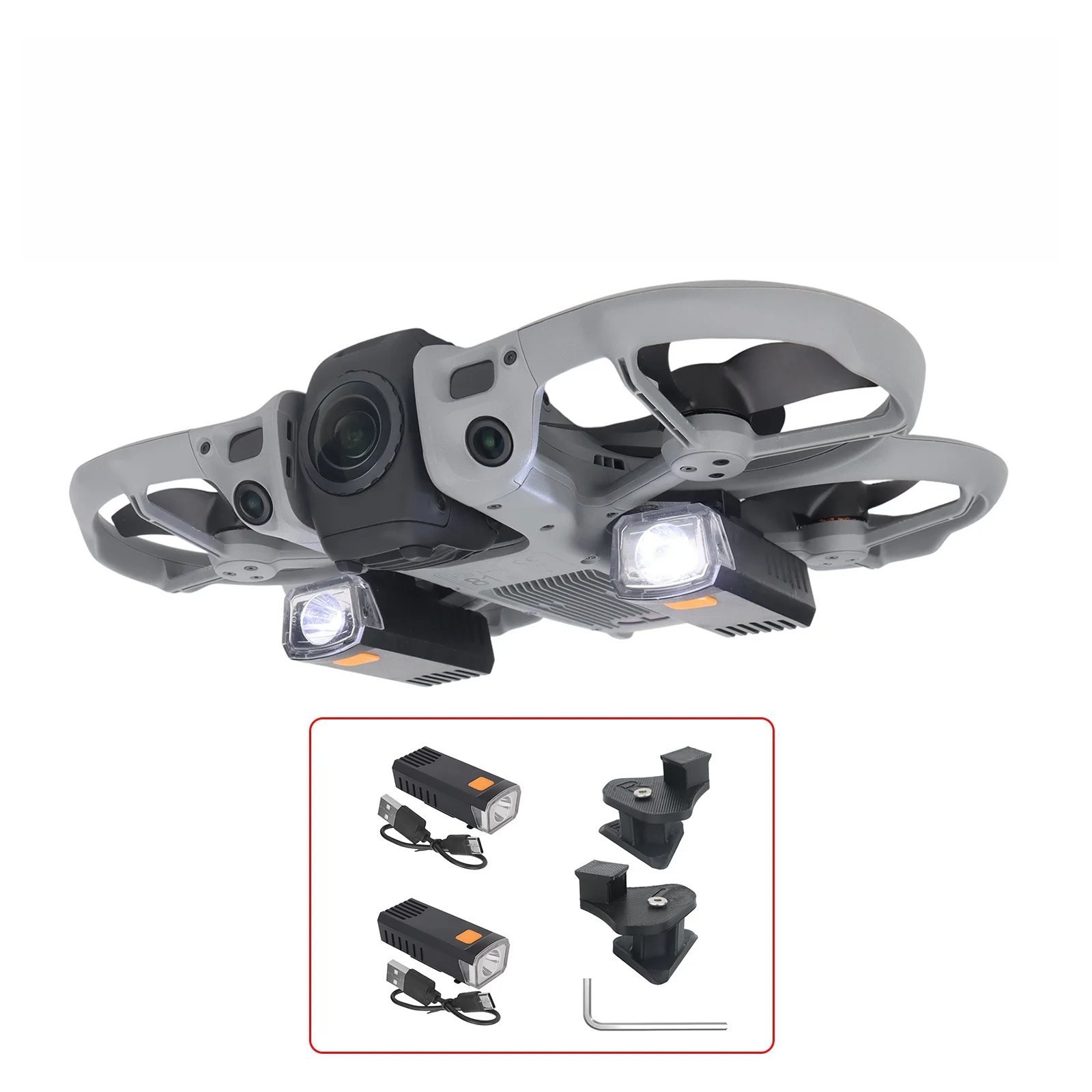 

Night Flight Lights for DJI AVATA 360 Lighting Accessories for Nighttime Use