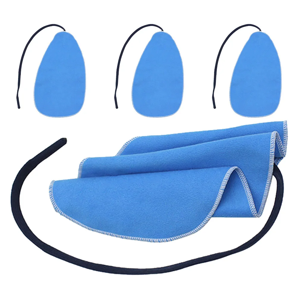 4 قطعة متعددة الآلات تنظيف الملابس الناي الكلارينيت الساكسفون الرعاية ماصة قابلة لإعادة الاستخدام الناي تنظيف الملابس