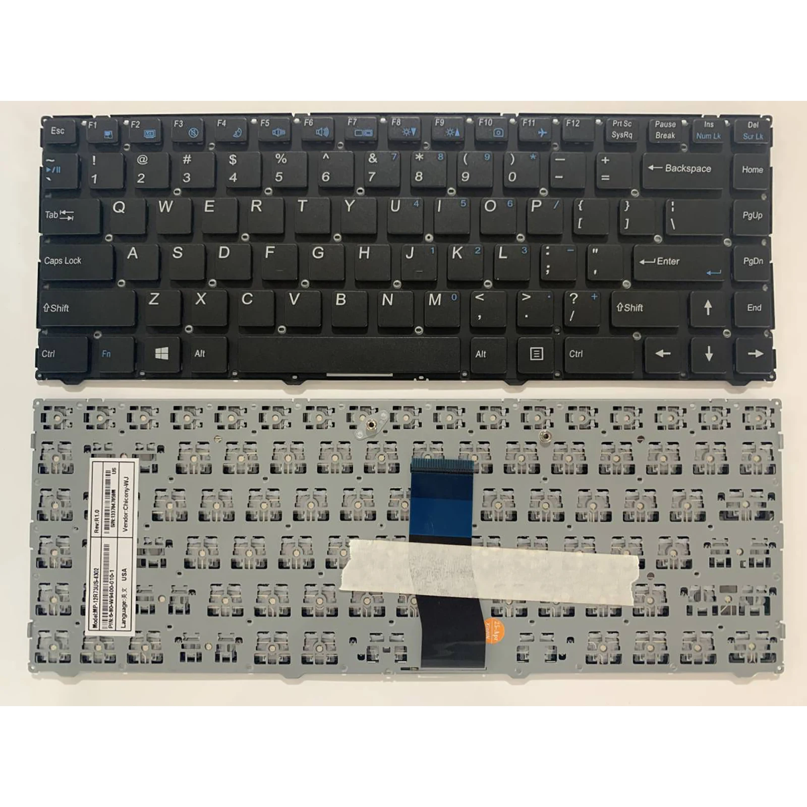 

Laptop keyboard US Layout for Prostar W940AU W940BU W940BUQ W940JU W940KU W940LU W940PU W940SU