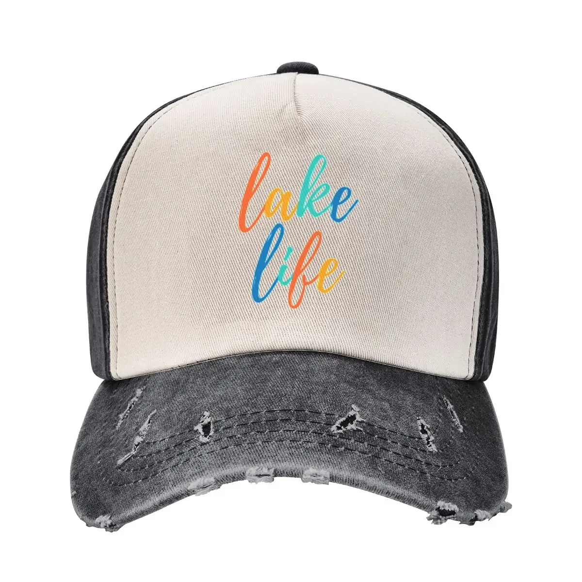 

Lake Life Baseball Cap Beach Bag golf hat genuine Uv Protection Solar Hat derby hat Woman Hats Men's