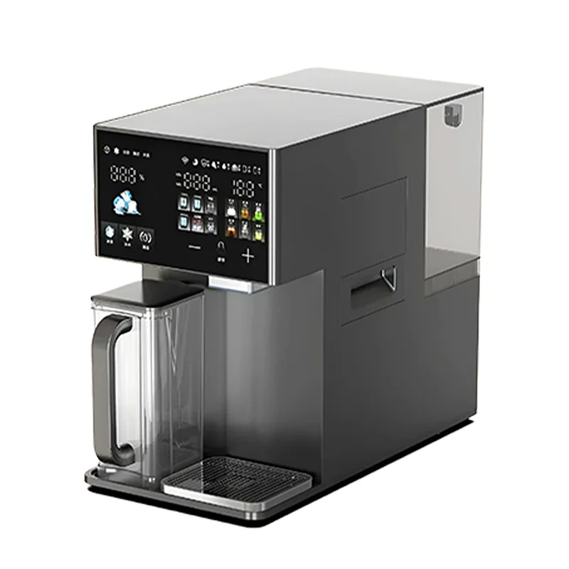 Home Countertop Water Purifier with Hot/Cold Drinking Water Function Refrigerated Strontium-Enriched Mineralization Direct-Drink