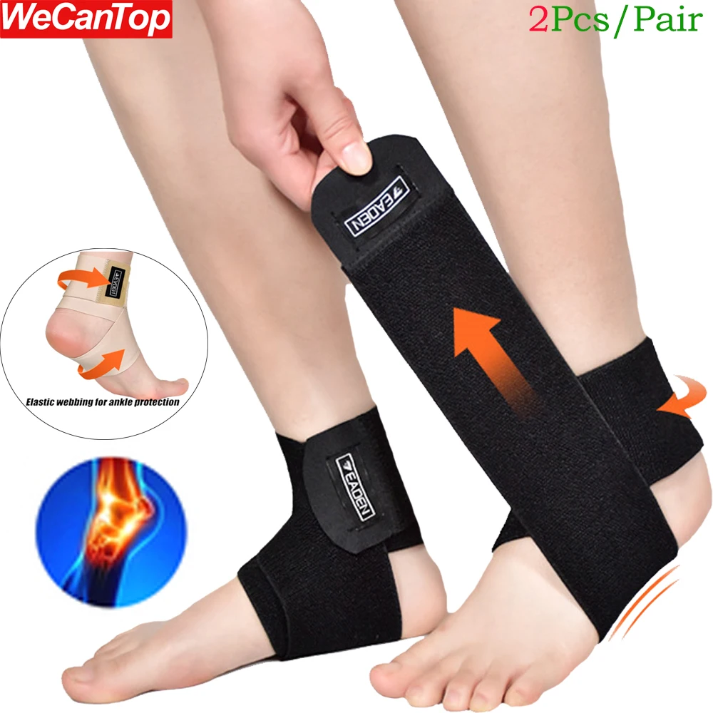 

2Pcs Ankle Brace for Men & Women,Orthopedic Brace - Adjustable Compression Wrap,Ankle Sleeve for Plantar Fasciitis,Sprain,Sports