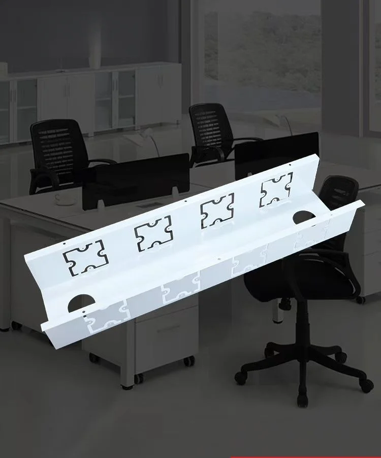 Desk Cable Holder 86 Panel Sockets Steel Desktop Wiring Box, Power Strip Cord Holder,Metal Cable Tray Socket Accessori