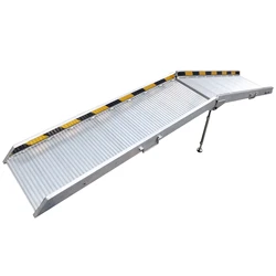 Snowmobile Lawn Trailer adjustable car Motorcycle truck Aluminum loading Ramp